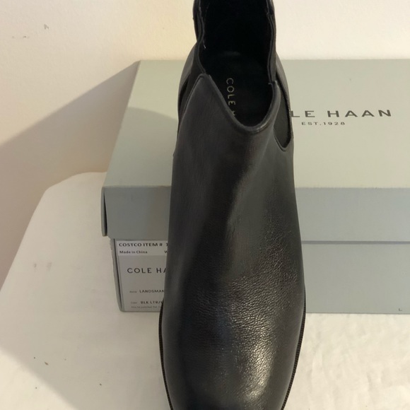 Women's Cole Haan Leather Landsman Ankle Boot - Picture 3 of 5